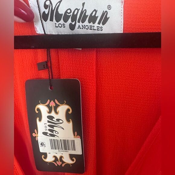 Meghan LA Lilypad Maxi Dress in Cherry Size XL - Picture 11 of 11